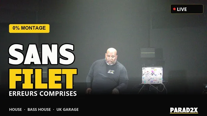 Mid Showroom Session — PARAD2X aux platines